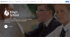 Desktop Screenshot of kingsschoolhove.org.uk