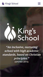Mobile Screenshot of kingsschoolhove.org.uk